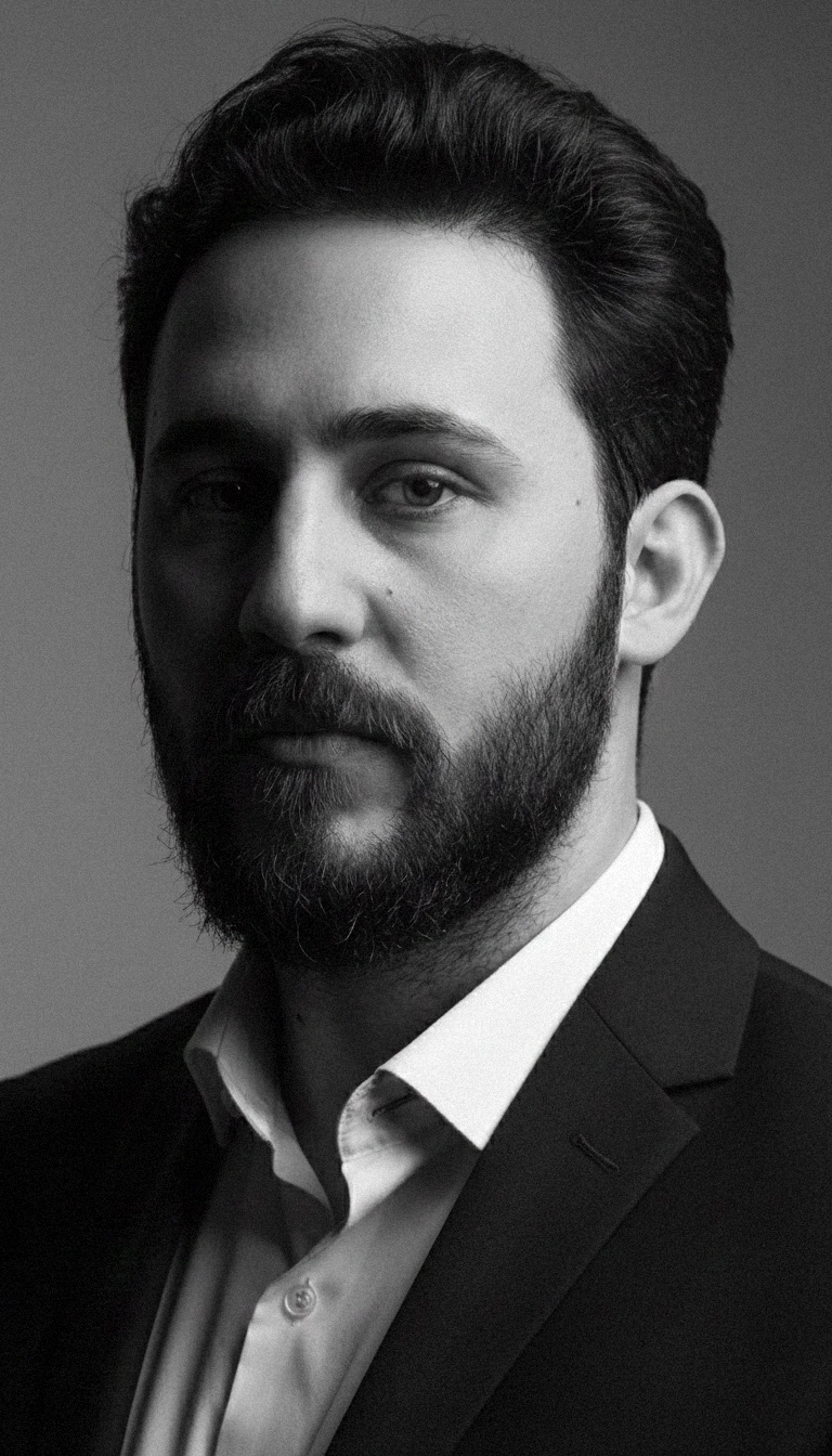 Portrait of Adib Haydar, architect and founder of Adib Architects.