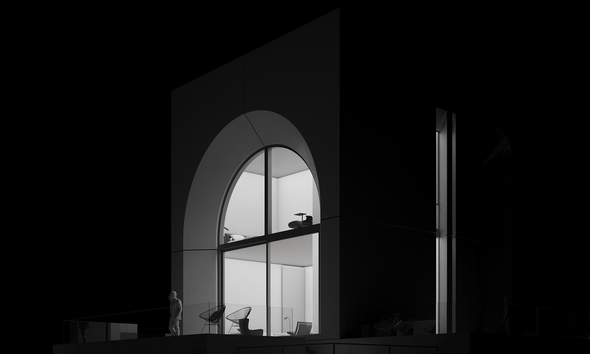 Cube Villa Dark Night 3